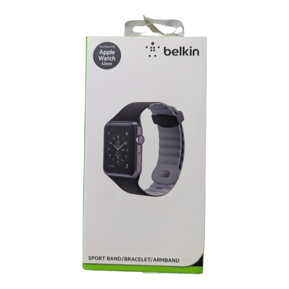 i5. Belkin Apple‎ Watch Sport Band 42mm - Black